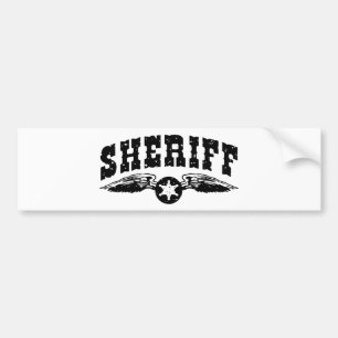 sheriff bildekal