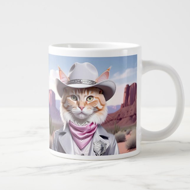 sheriff Cat Jumbo Mugg (Höger)