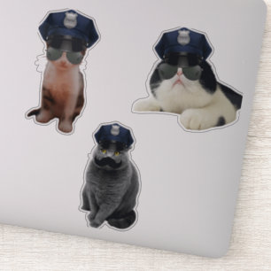 sheriff Cat Klistermärken