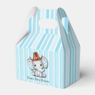 sheriff Cowboy Elephant Baby Shower Presentaskar