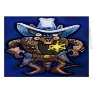sheriff Dillo Hälsningskort