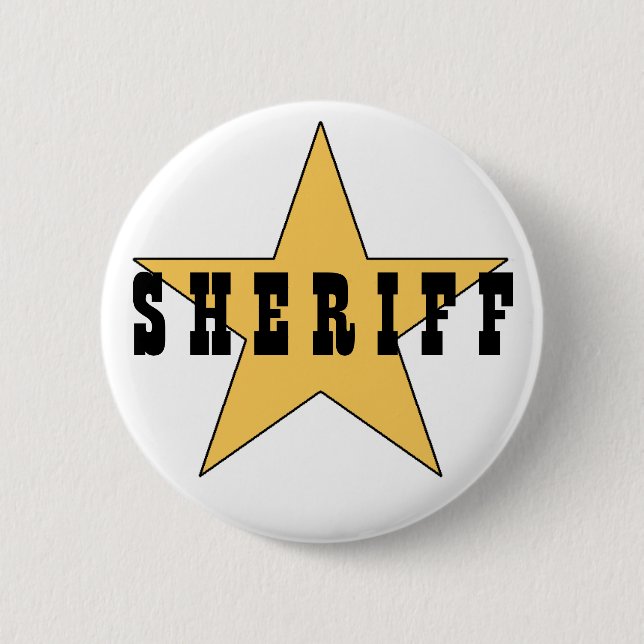 Sheriff emblem knapp (Framsida)