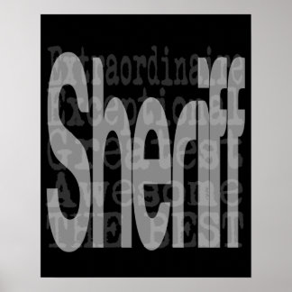 sheriff Extraordinaire Poster