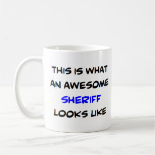 sheriff, fantastisk kaffemugg