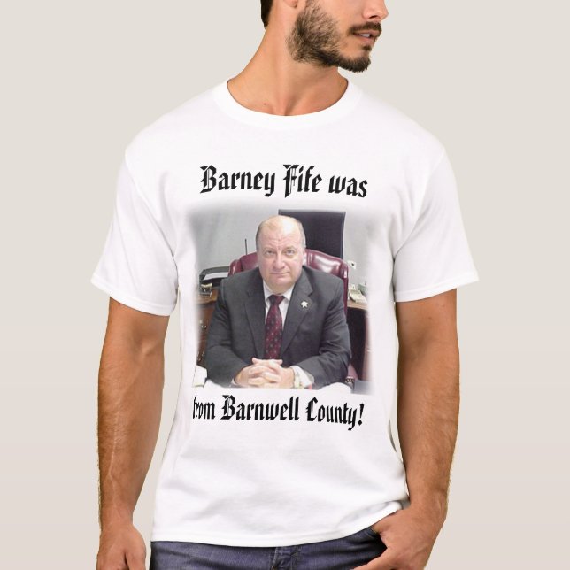 sheriff från Barnwell County! , Var grälfifen T Shirt (Framsida)