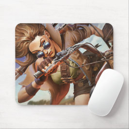 Sheriff Gaming Mousepad | Motorcykel Coola Rider P Musmatta