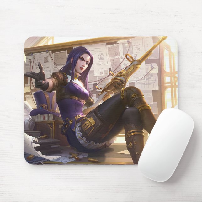 Sheriff Gaming Mousepad | Sniper Elite fanart pad Musmatta (Med mus)