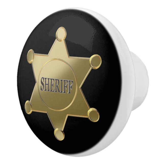 sheriff Golden star Knopp (Höger)