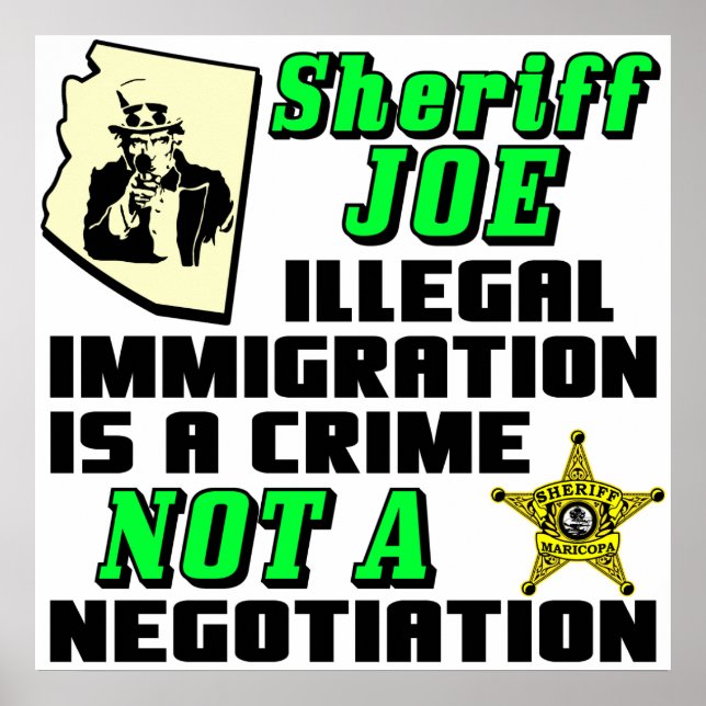 SHERIFF JOE POSTER (Framsidan)