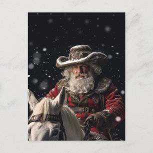 Sheriff Jultomten Vykort