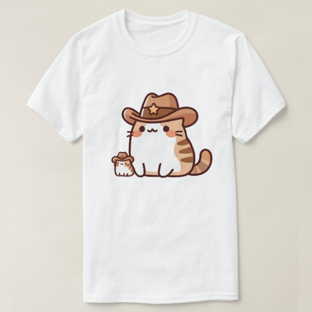 Sheriff Katt T Shirt (Design framsida)