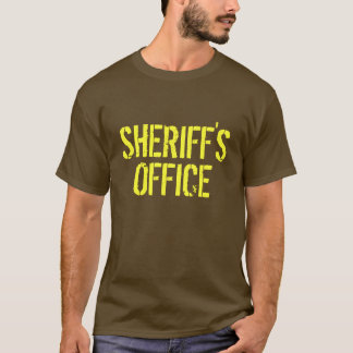 Sheriff kontor t shirt