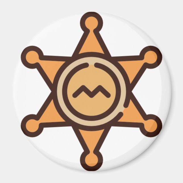 sheriff magnet (Framsidan)