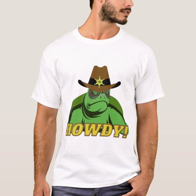Sheriff Sköldpadda T Shirt (Framsida)
