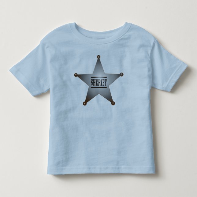 sheriff star t shirt (Framsida)