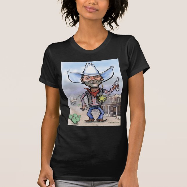 sheriff t shirt (Framsida)
