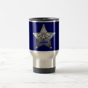 sheriff Thin Blue Line Badge Resemugg