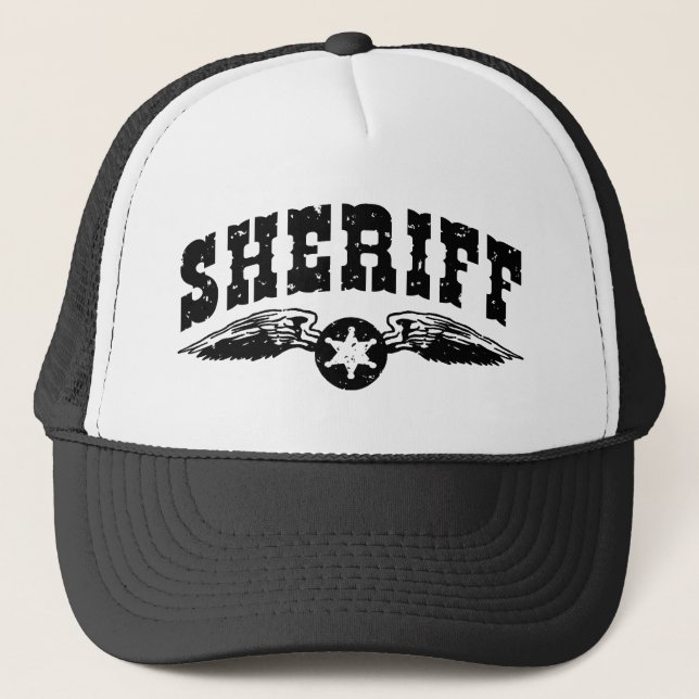 sheriff truckerkeps (Framsida)