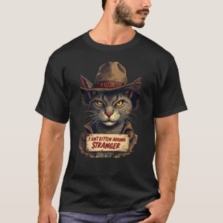 Sheriff Whiskers: Sista Meow i Västern T Shirt