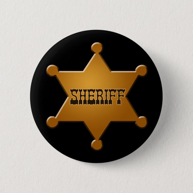 Sheriffmärke - knapp (Framsida)