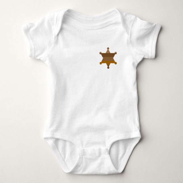sheriffmärke t shirt (Framsida)