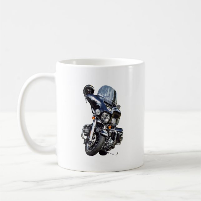 Sheriffs motorcykel kaffemugg (Vänster)