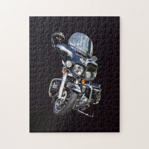 Sheriffs motorcykel pussel