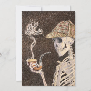 Sherlock Bones Inbjudningar