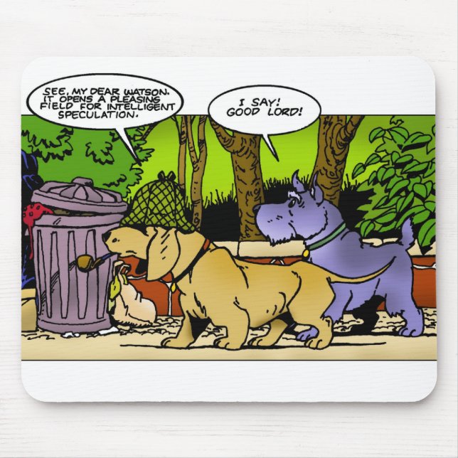 Sherlock Dog Musmatta (Framsidan)