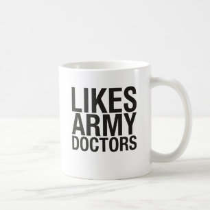 SHERLOCK gillar armédoktorer Kaffemugg