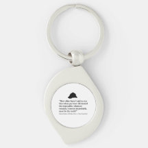 Sherlock Holmes Citat Nyckelring