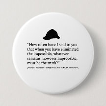 Sherlock Holmes Citatknapp