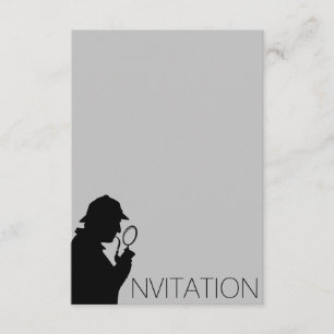 Sherlock Holmes-inbjudan Inbjudningar