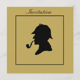 SHERLOCK HOLMES INBJUDNINGSKORT