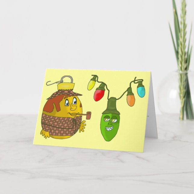 Sherlock Holmes jul Helgkort (Framsida)