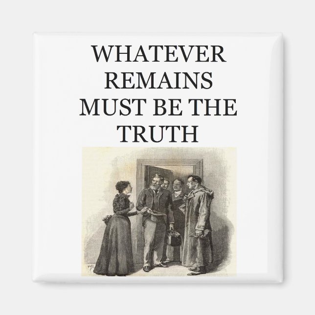 sherlock Holmes Magnet (Framsidan)