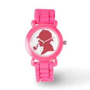 Sherlock Holmes Silhouettearmbandsur Armbandsur