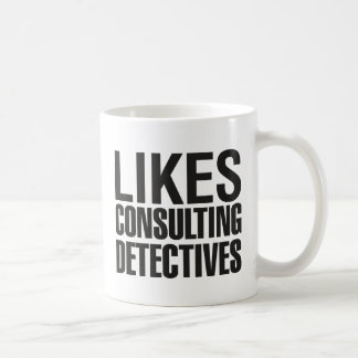 SHERLOCK-NÅGOT LIKNANDE SOM KONSULTERAR KAFFEMUGG