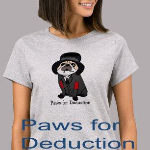 Sherlock Pug Hund älskare Hobo T Shirt