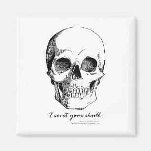Sherlock Quote I Covet Din gotiska magnet