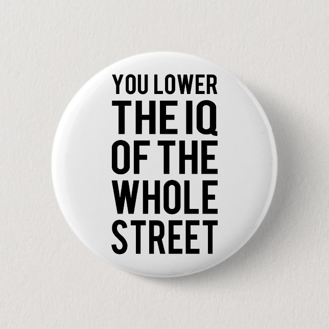 Sherlock - you lower the iq pf the whole street knapp (Framsida)