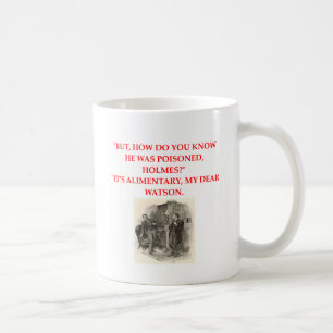 sherlockholmesskämt kaffemugg