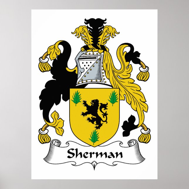 Sherman Family Crest Poster (Framsidan)
