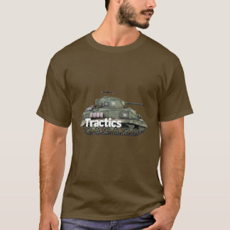 Sherman med Tractics Namn Mörk T-Shirt