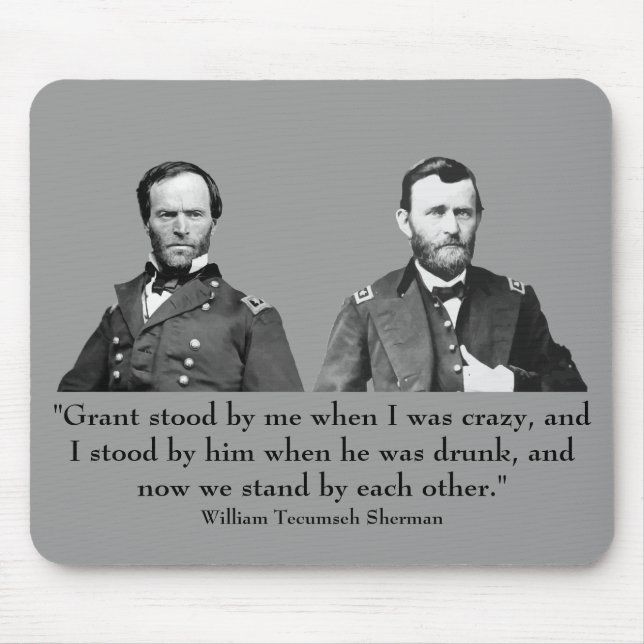 Sherman och lån musmatta (Framsidan)