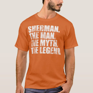 Sherman Sherman Family namn Sherman last name Sher T Shirt