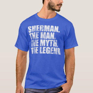 Sherman Sherman Family namn Sherman last name Sher T Shirt