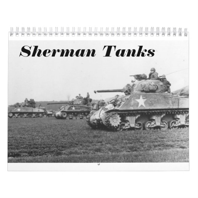 Sherman Tank Calendar Kalender (Omslag)