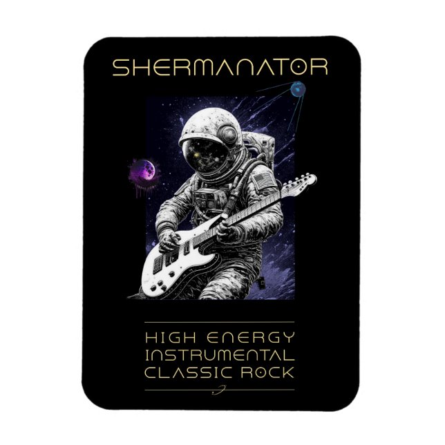 SHERMANATOR Band Magnet (Vertikal)