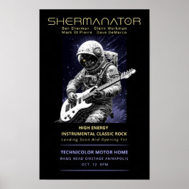 Shermanator Debut Rams Head 2024 Poster